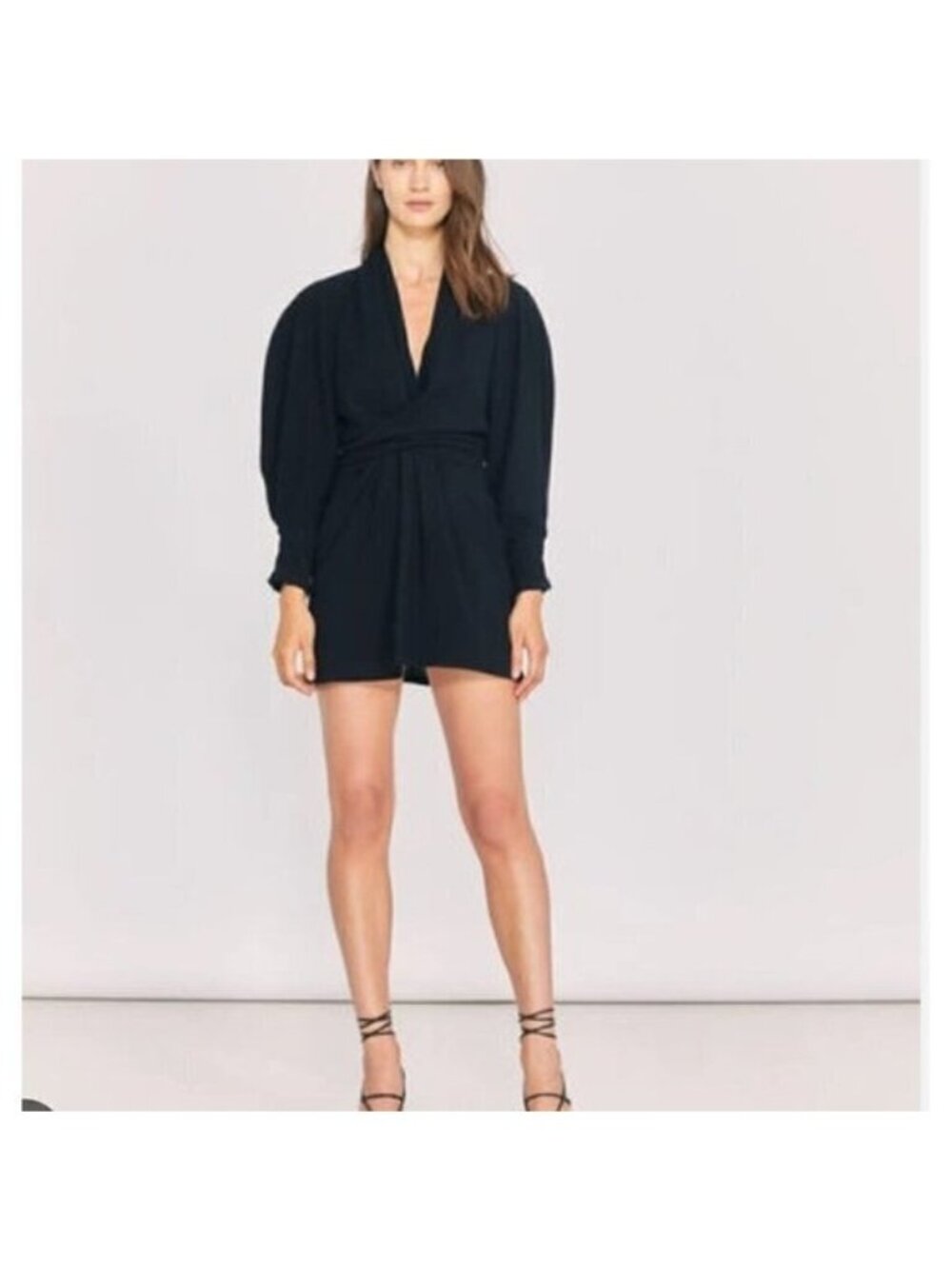 IRO Gibraltar mini dress , Black, Size 34 02